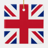 Verenigd Koninkrijk Union Jack Vlag van de Britse  Keramisch Ornament (Achterkant)