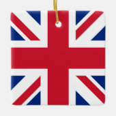 Verenigd Koninkrijk Union Jack Vlag van de Britse  Keramisch Ornament (Voorkant)