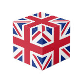 Verenigd Koninkrijk Union Jack Vlag van de Britse  Kubus (Achter hoekig)