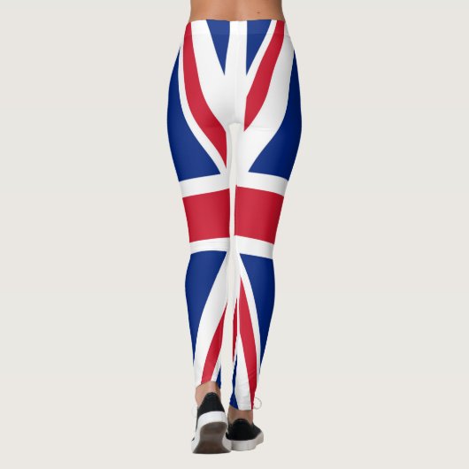 Verenigd Koninkrijk Union Jack Vlag van de Britse  Leggings (Achterkant)
