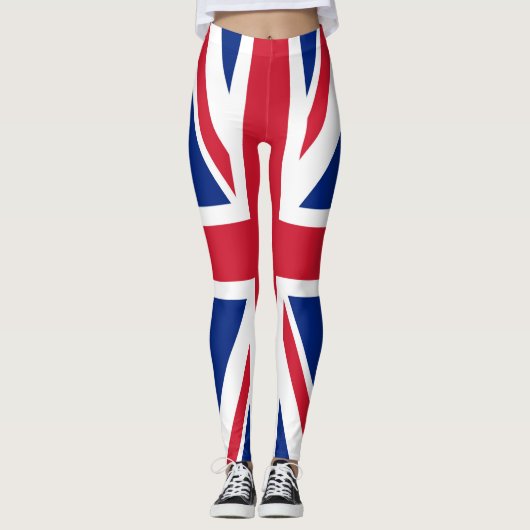 Verenigd Koninkrijk Union Jack Vlag van de Britse  Leggings (Voorkant)