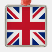Verenigd Koninkrijk Union Jack Vlag van de Britse  Metalen Ornament (Voorkant)