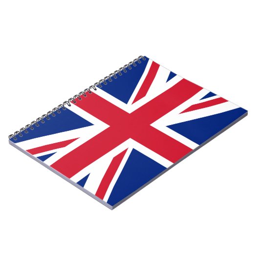 Verenigd Koninkrijk Union Jack Vlag van de Britse  Notitieboek (Linkerzijde)