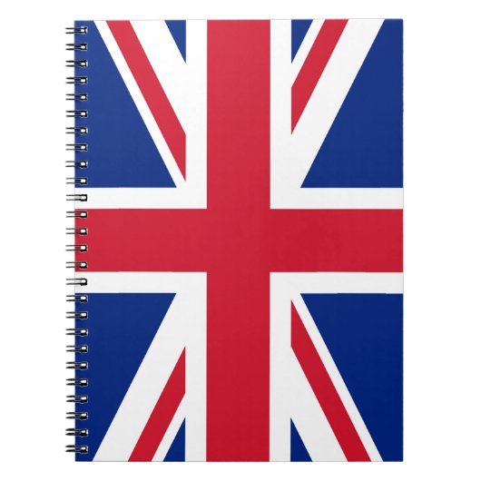 Verenigd Koninkrijk Union Jack Vlag van de Britse  Notitieboek (Voorkant)
