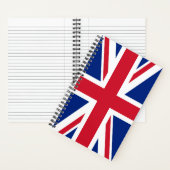 Verenigd Koninkrijk Union Jack Vlag van de Britse  Notitieboek (Binnen)