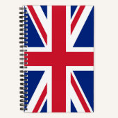 Verenigd Koninkrijk Union Jack Vlag van de Britse  Notitieboek (Voorkant)