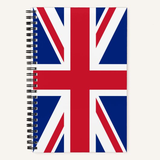 Verenigd Koninkrijk Union Jack Vlag van de Britse  Notitieboek (Voorkant)
