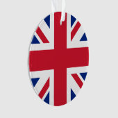 Verenigd Koninkrijk Union Jack Vlag van de Britse  Ornament (voorkant)