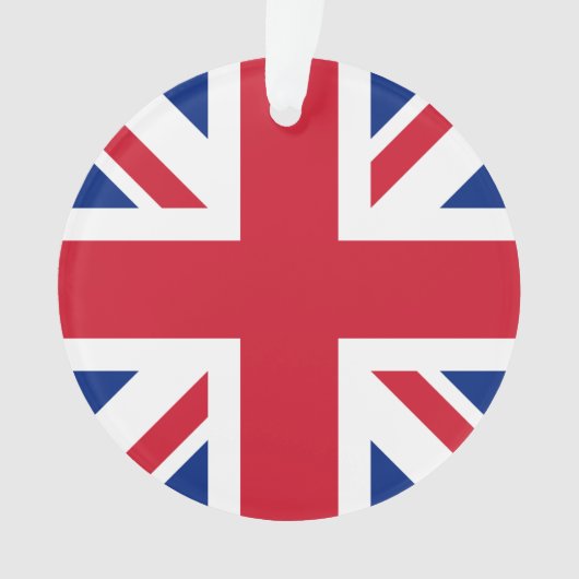 Verenigd Koninkrijk Union Jack Vlag van de Britse  Ornament (voorkant)