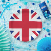 Verenigd Koninkrijk Union Jack Vlag van de Britse Papieren Bordje (Feest)