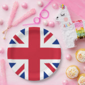 Verenigd Koninkrijk Union Jack Vlag van de Britse Papieren Bordje (Feest)