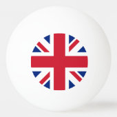 Verenigd Koninkrijk Union Jack Vlag van de Britse  Pingpongbal (Voorkant)