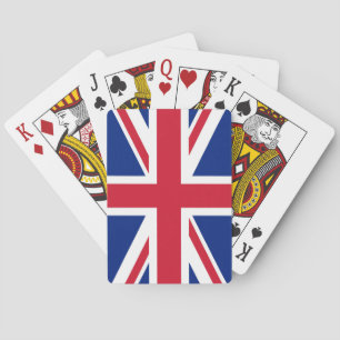 Verenigd Koninkrijk Union Jack Vlag van de Britse  Pokerkaarten