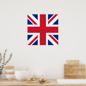 Verenigd Koninkrijk Union Jack Vlag van de Britse  Poster (Keuken)