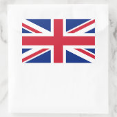 Verenigd Koninkrijk Union Jack Vlag van de Britse  Rechthoekige Sticker (Tas)