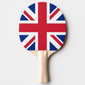 Verenigd Koninkrijk Union Jack Vlag van de Britse Tafeltennisbatje (Achterkant)