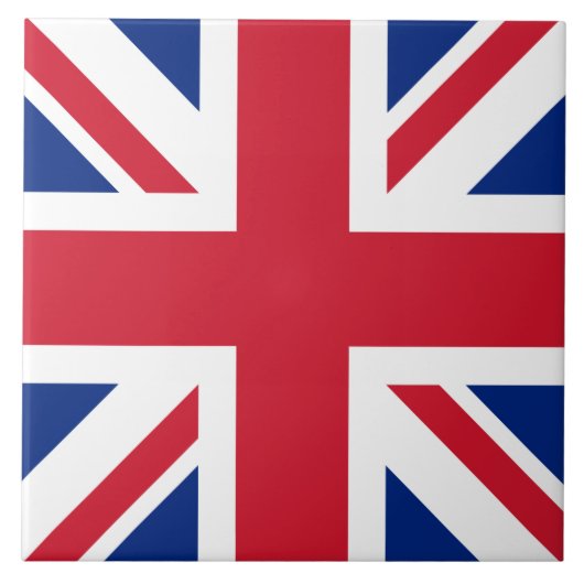 Verenigd Koninkrijk Union Jack Vlag van de Britse Tegeltje (Voorkant)