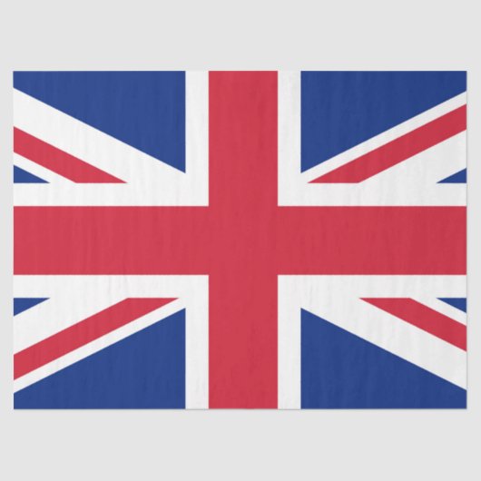 Verenigd Koninkrijk Union Jack Vlag van de Britse Tissuepapier (Voorkant)