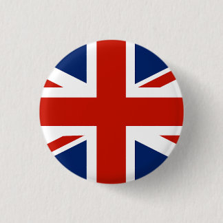 Verenigd Koninkrijk van Groot-Brittannië en Noord- Ronde Button 3,2 Cm