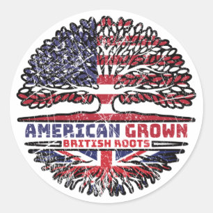 Verenigd Koninkrijk Verenigd Koninkrijk Verenigd K Ronde Sticker