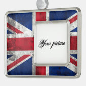 Verenigd Koninkrijk Verzilverd Omlijst Ornament (Links)