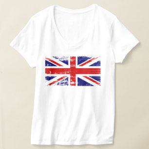Verenigd Koninkrijk Vlag Cool T-Shirt - Engeland
