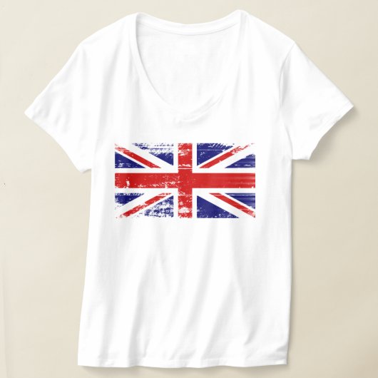 Verenigd Koninkrijk Vlag Cool T-Shirt - Engeland (Laagn)