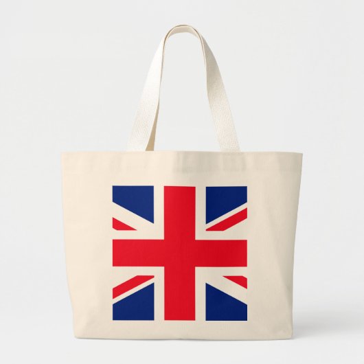 Verenigd Koninkrijk vlag Grote Tote Bag (Voorkant)