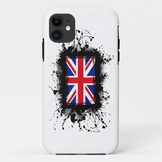 Verenigd Koninkrijk Vlag iPhone 5 Hoes (Achterkant)