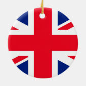 Verenigd Koninkrijk vlag Keramisch Ornament (Achterkant)