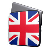 Verenigd Koninkrijk vlag Laptop Sleeve (Voorkant Links)