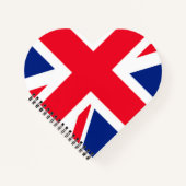 Verenigd Koninkrijk vlag Notitieboek (Voorkant)