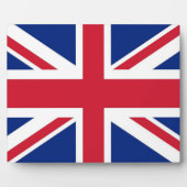 Verenigd Koninkrijk Vlag Plaque Fotoplaat (Voorkant)