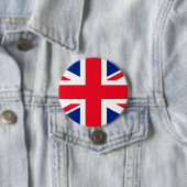 Verenigd Koninkrijk vlag Ronde Button 7,6 Cm (In situ)