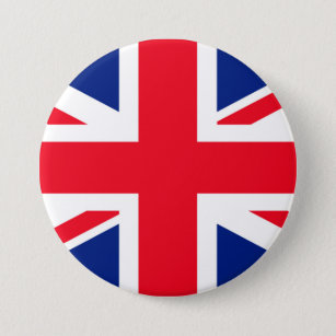 Verenigd Koninkrijk vlag Ronde Button 7,6 Cm