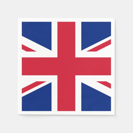 Verenigd Koninkrijk vlag Servet (Voorkant)