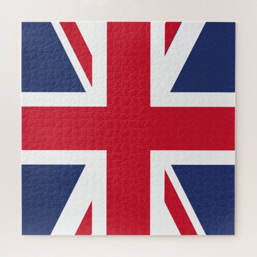 Verenigd Koninkrijk - Vlag Throw Legpuzzel (Horizontaal)