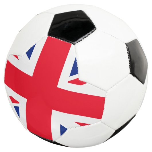 Verenigd Koninkrijk vlag Voetbal (Drie kwart)