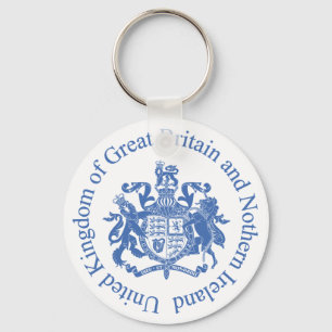Verenigd Koninkrijk wapenschild Sleutelhanger