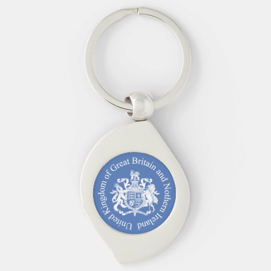Verenigd Koninkrijk wapenschild Sleutelhanger (Voorkant)