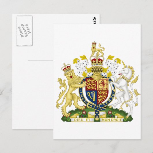 Verenigd Koninkrijk wapenstilstand Briefkaart (Voorkant / Achterkant)