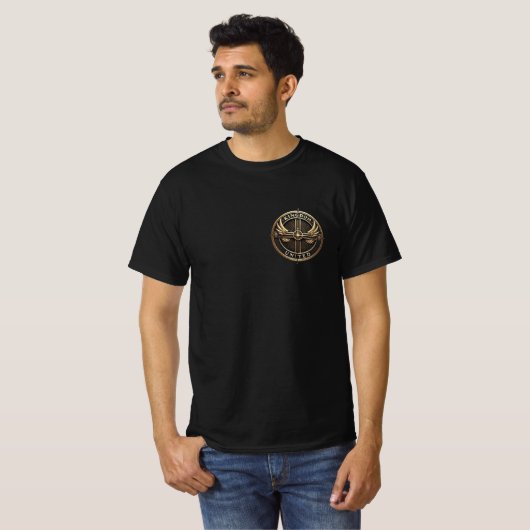 Verenigd Koninkrijk - Zwart T-shirt (Voorkant volledig)