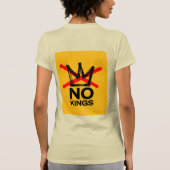 Verenigd met No Kings T-shirt (Achterkant)