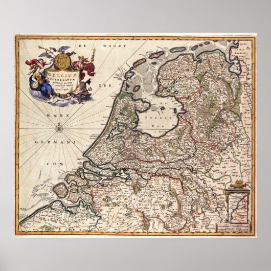 Verenigd Nederland Poster (Voorkant)