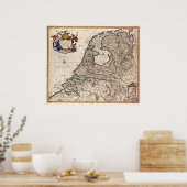 Verenigd Nederland Poster (Keuken)