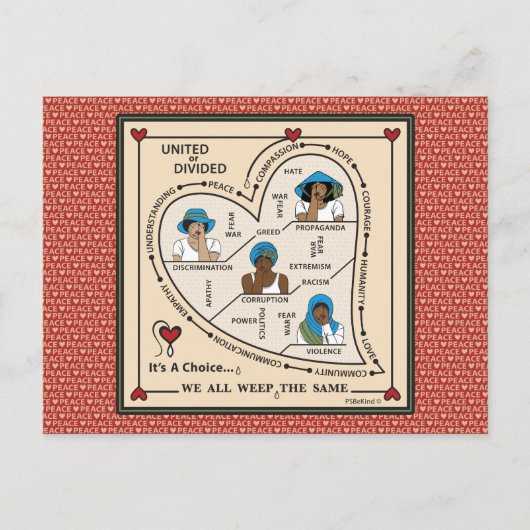 Verenigd of verdeeld 2_ Briefkaart (Voorkant)