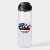 Verenigd om te Staan | 750ml Waterfles (Achterkant)