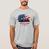 Verenigd om te staan | Volwassene T-shirt (Voorkant)