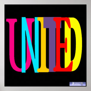Verenigd Poster