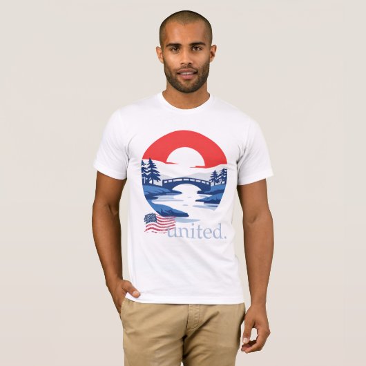 verenigd. t-shirt (Voorkant volledig)